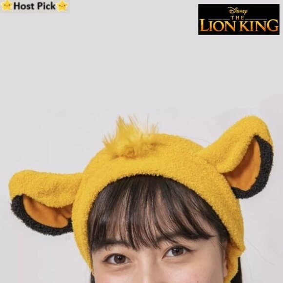 DISNEY Simba Spa Headband NWT – Lion King Plush Self-Care Accessory - Picture 1 of 11